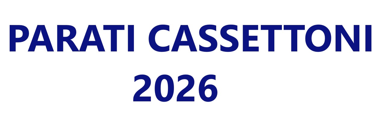 PARATI CASSETTONI 2026