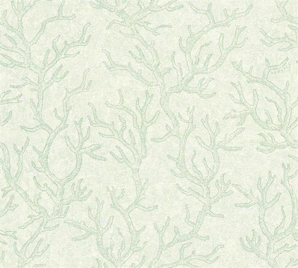 VERSACE 3 PARATO PVC/TNT FANTASIA CORALLO VERDE  mt.10,05xh.70 c