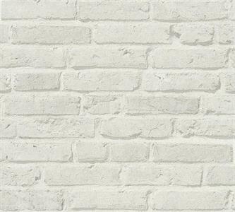 ELEMENTS PARATO TNT MATTONE GRIGIO CHIARO BIANCO 10x0,53 mt