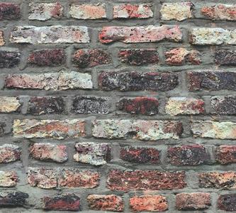 ELEMENTS PARATO TNT EFFETTO MURO GRIGIO ROSSO 10X0,53mt