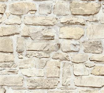 ELEMENTS PARATO TNT EFFETTO PIETRA  GRIGIO BEIGE 10x0,53 mt