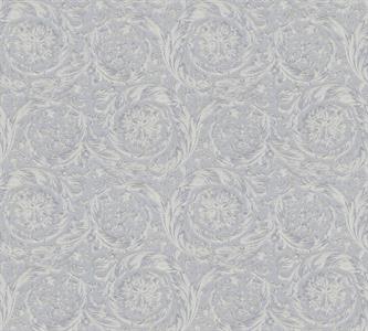 PARATO VERSACE 6 PVC/TNT/CLASSIC LIGHT GREY 0,70X10,05MT