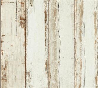 ELEMENTS PARATO TNT EFFETTO LEGNO BIANCO MARRON 10X0,53 mt