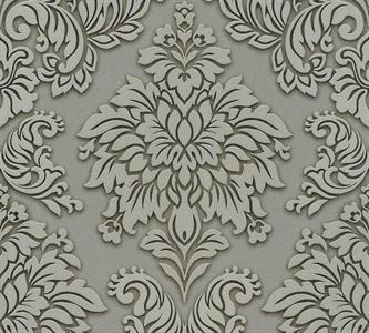 METROP. STORIES SU TNT FLOREALE GRIGIO BIANCO BRILLANTATO 10x0,5