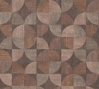 METROP. STORIES PARATO SU TNT GEOM. LEGNO MARRONE 10x0,53 mt C