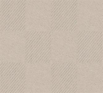 METROP. STORIES SU TNT ROMBI MARRONE CHIARO ARGENTO 10x0,53 mt C