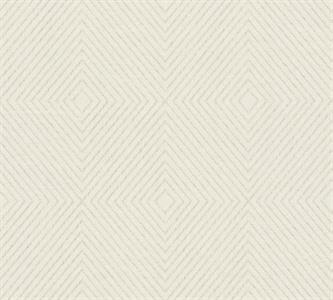 METROP. STORIES PARATO SU TNT ROMBI BIANCO PANNA GRIGIO 10x0,53