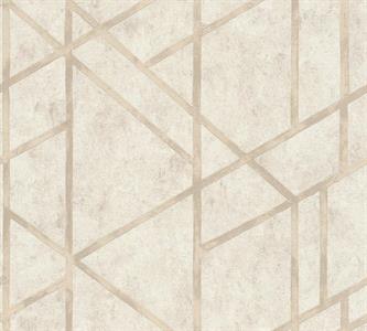 METROP. STORIES SU TNT GEOM. BIANCO MATERICO BORDI DORATI 10x0,5