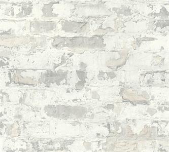 ELEMENTS PARATO TNT EFFETTO MURO GRIGIO CHIARO 10x0,53 mt