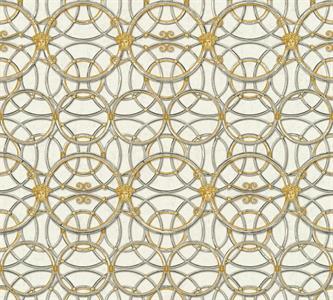 VERSACE 4 PARATO TNT DISNO E FANTASIE ORO E GRIGIO 10,05x0,70mt