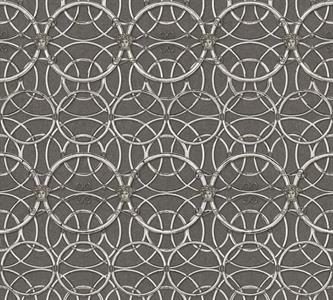 VERSACE 4 PARATO TNT DISNO E FANTASIE NERO E GRIGIO 10,05x0,70mt