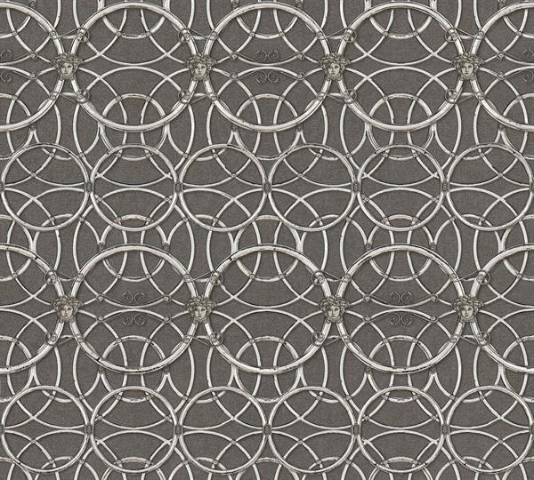 VERSACE 4 PARATO TNT DISNO E FANTASIE NERO E GRIGIO 10,05x0,70mt