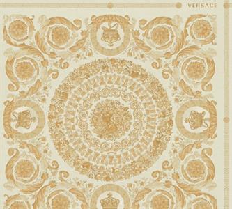 VERSACE 4 PARATO TNT DISNO E FANTASIE BIANCO E ORO 10,05x0,70mt
