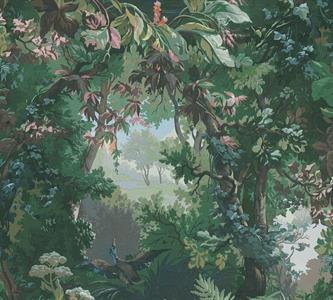 HISTORY OF ART PARATO TNJUNGLE FOGLIE VERDI 10X0,53 MT