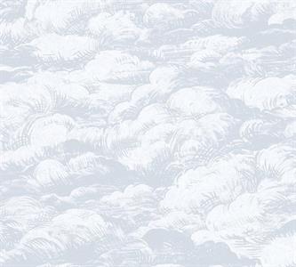 JUNGLE CHIC PARATO TNT  CLOUDS AZZURRO 10,05X0,53MT