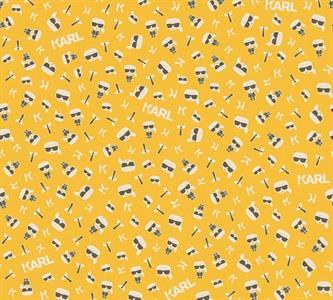 KARL PARATO TNT EFFETTO SCRITTA FONDO GIALLO 10X0,53 MT