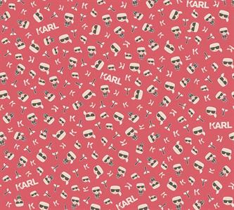 KARL PARATO TNT EFFETTO SCRITTA FONDO ROSSO 10X0,53 MT