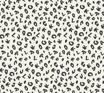 KARL PARATO TNT EFFETTO SCRITTA NERA SU BIANCO 10X0,53 MT