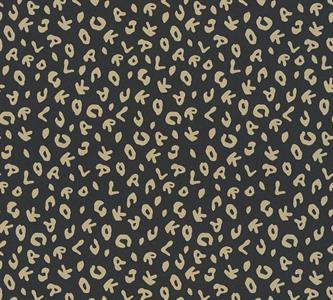 KARL PARATO TNT EFFETTO SCRITTA ORO SU NERO 10X0,53 MT