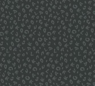 KARL PARATO TNT EFFETTO SCRITTA GRIGIO SU NERO 10X0,53 MT