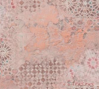 METROPOLITAN STOR. 2 PARATO TNT EFF.MURO TILES ROSSO 10x0,53mt