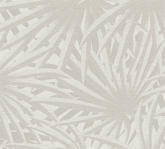 METROPOLITAN STOR. 2 PARATO TNT FOGLIE BEIGE 10X0,53 mt