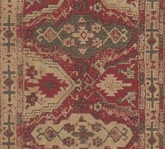 METROPOLITAN STOR. 2 PARATO TNT DISEGNO 3D BEIGE /ROSSO 10X0,53