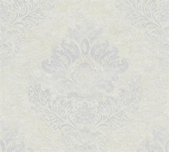 METROPOLITAN STOR. 2 PARATO TNT DAMASCO BIANCO 10x0,53mt