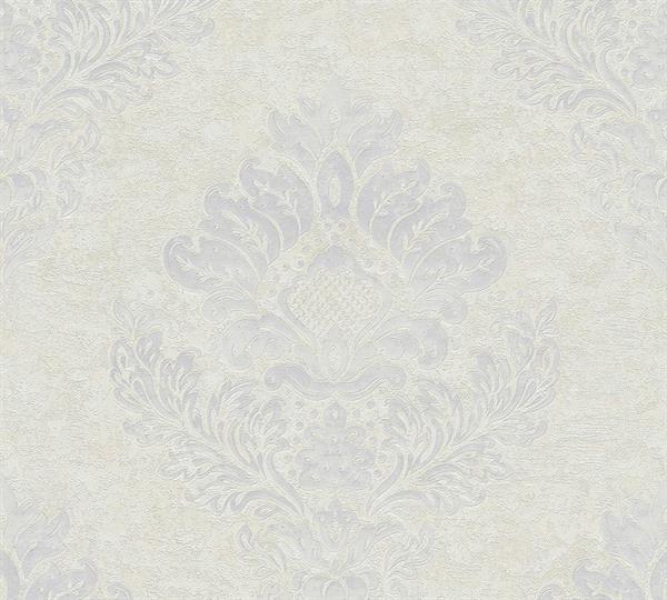 METROPOLITAN STOR. 2 PARATO TNT DAMASCO BIANCO 10x0,53mt