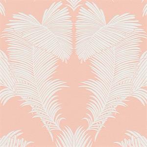TRENDWALL2 PARATO TNT   FOGLIE ROSA MIS.10,05X0,53MT