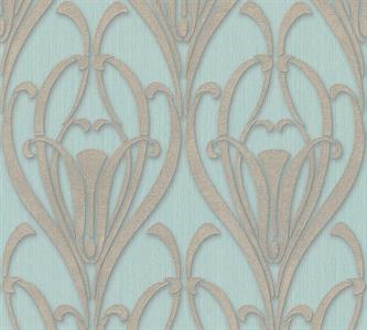 MATA HARI PARATO TNT    DAMASCO VERDE/ORO 10,05X0,53MT