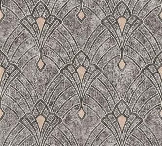 MATA HARI PARATO TNT    DAMASCO MARRON./ROSA 10,05X0,53MT