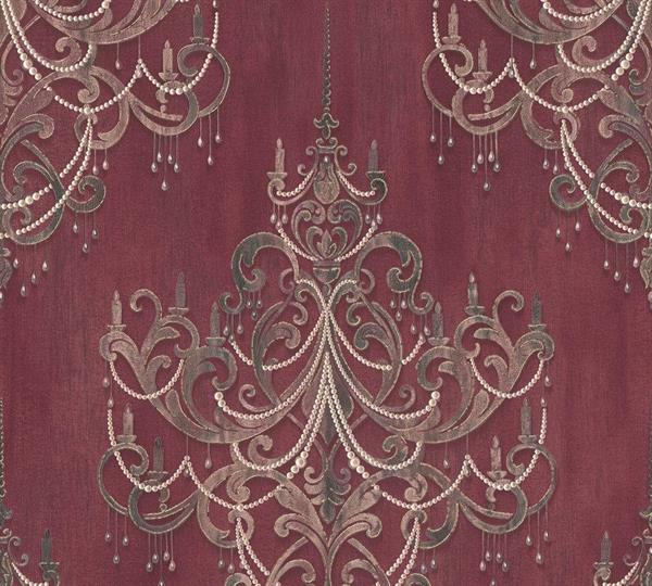 MATA HARI PARATO TNT    DAMASCO BORDEAUX MIS.10,05X0,53MT