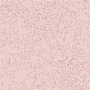 TRENDWALL2 PARATO TNT   FOGLIE ROSA MIS.10,05X0,53MT