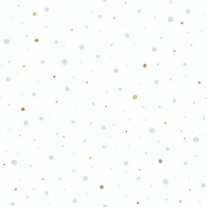 LITTLE LOVE PARATO TNT  POIS AZZ.GIALLO 10,05X0,53MT