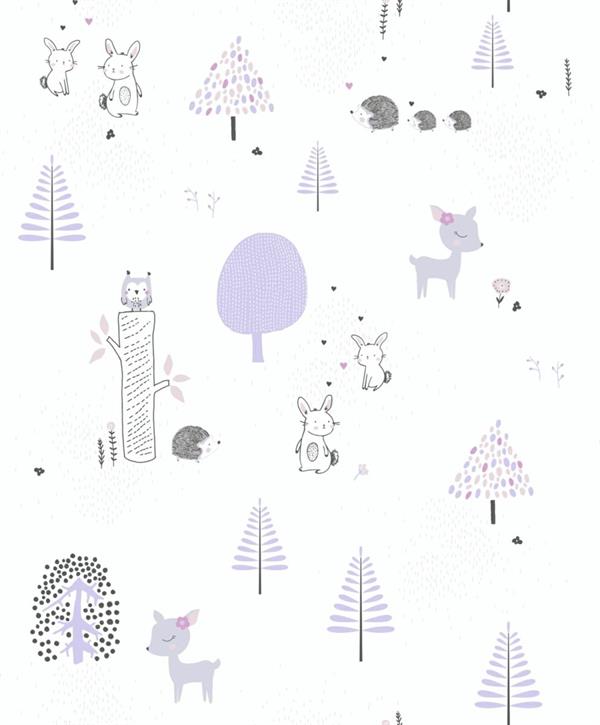 LITTLE LOVE PARATO TNT  PAES.ANIMALI/ALBERI 10,05X0,53MT