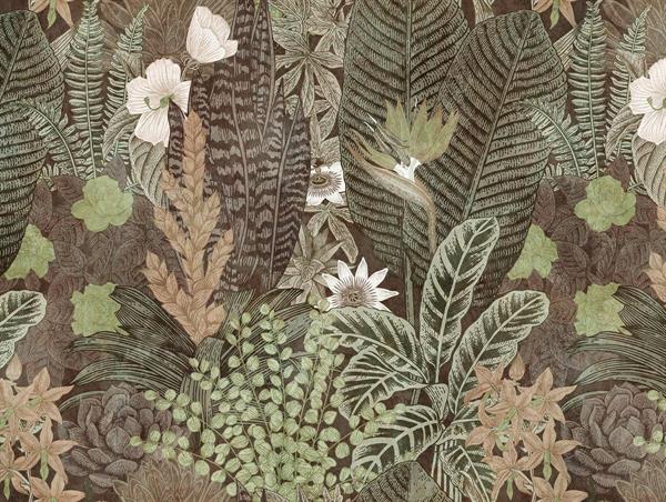 STAMPE THE WALL VINILICOSU TNT FOLIAGE BV 371X280CM 7 TELI
