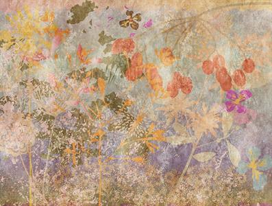 STAMPE THE WALL VINILICOSU TNT FLOWERS MIS.371X280CM 7 TELI
