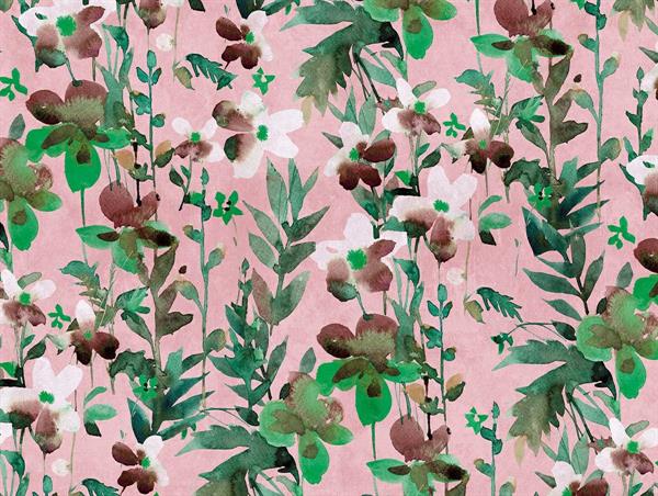STAMPE THE WALL VINILICOSU TNT FLOWERS 371X280CM 7 TELI