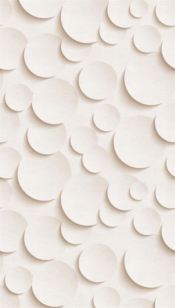 STAMPE THE WALL VINILICOSU TNT SFERE WHITE.159X280CM 3 TELI