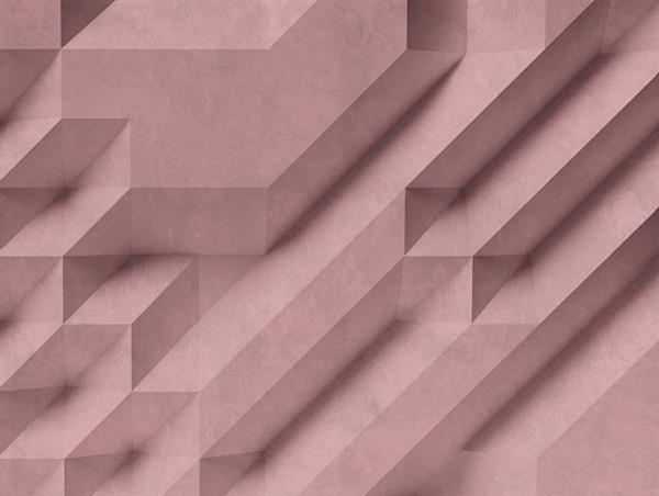 STAMPE THE WALL VINILICOSU TNT 3D PINK 371X280 CM 7 TELI