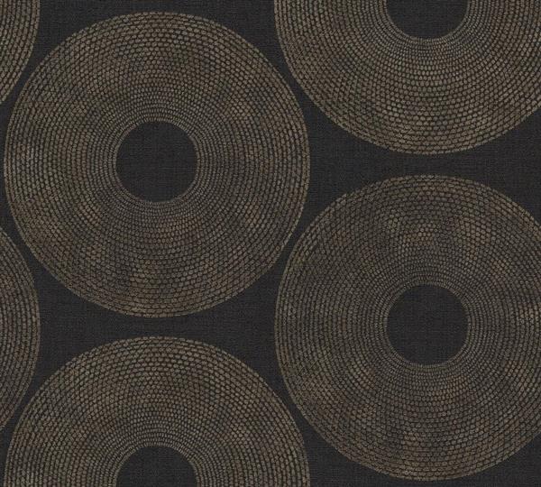 DESERT LODGE PARATO TNT GEOM.BROWN/GOLD 0,53X10,05MT