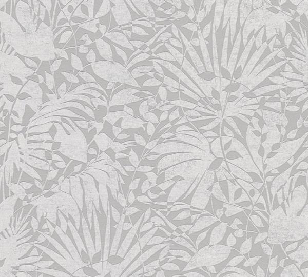 PARATO THE BOS VINILICO .TNT FOGLIE ICE 0,53X10,05MT