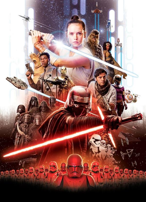 FOTOMURALE KOMAR DISNEY 2020 STAR WARS POSTER R.MIS.184X254cm