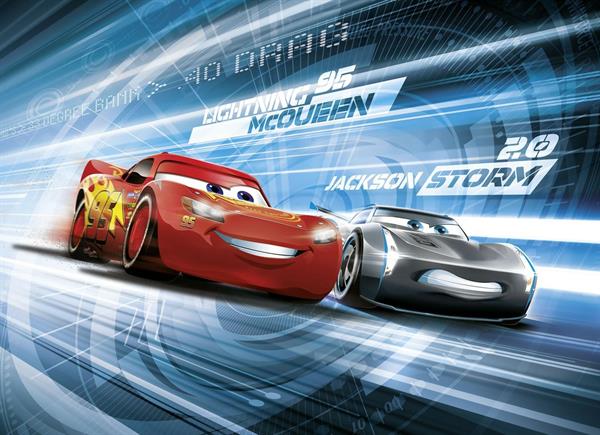 FOTOMURALE KOMAR DISNEY 2020 CARS3 SIMULATION MIS. 254X184 cm