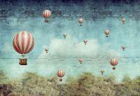 VISIONE DIGITALE STAMPA DIGITALE MONGOLFIERE H. 270x180cm (4teli