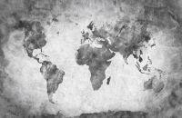 VISIONE DIGITALE STAMPA DIGITALE MAPPA BIANCO E NERO H. 270x180c