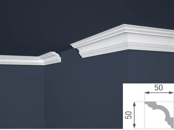 CORNICE POLISTIRENE 5X5X200CM CF 72 pz