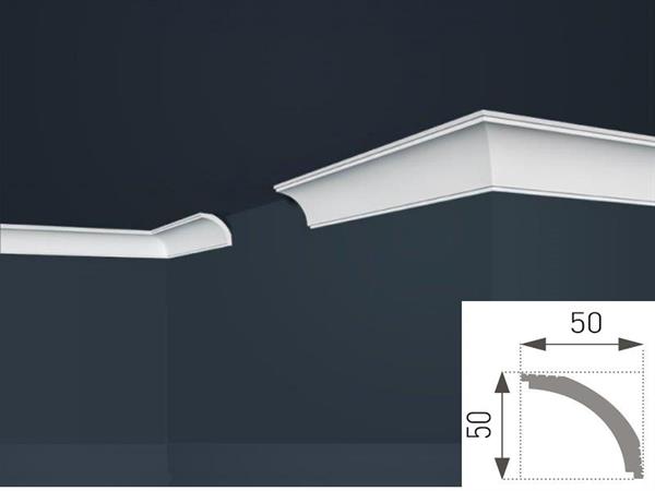 CORNICE POLISTIRENE 5X5X200CM CF 64 pz