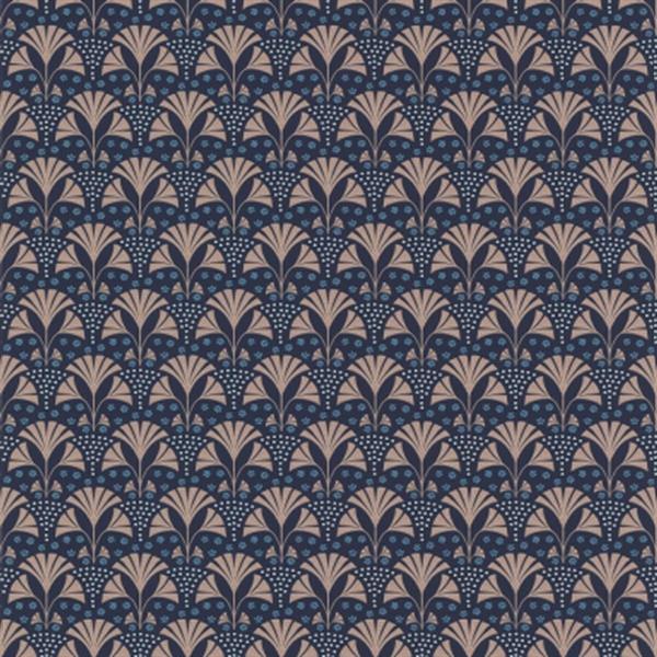 JARDIN D'EDEN PARATO TNT FLOWERS BLU/ROSA MIS.10,05X0,53MT